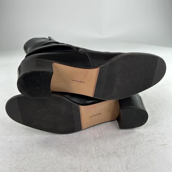 Salvatore Ferragamo Womens Leather Strappy Buckle Ankle Boots US 7 AA Dark Brown - Picture 7 of 10